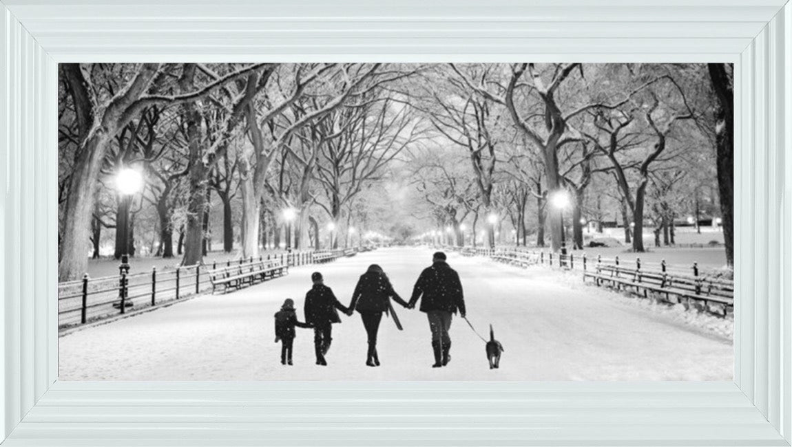 A Walk in the Park - Black and White