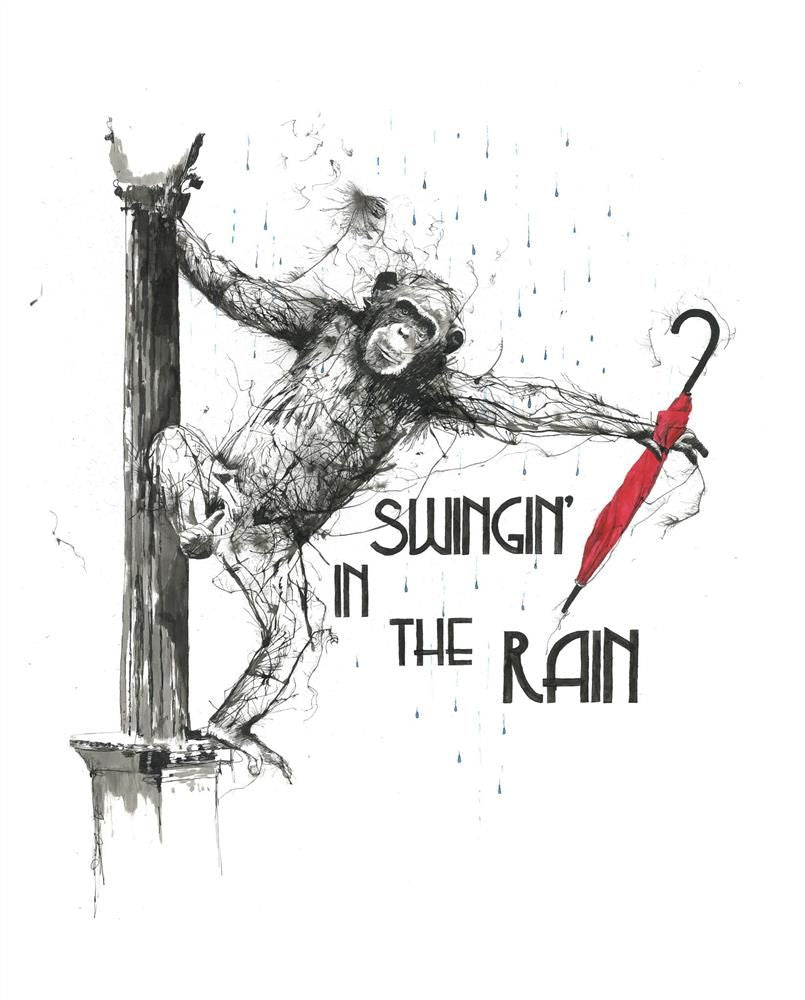 Swinging In The Rain by Scott Tetlow