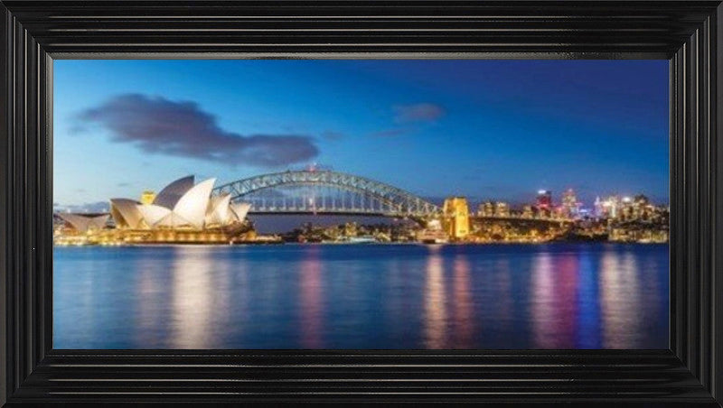 Nightfall Over Sydney Harbour