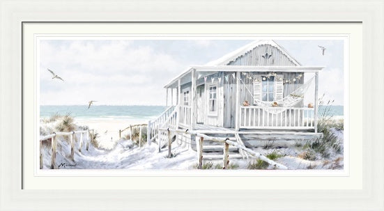 Beach Cabin by Richard Macneil