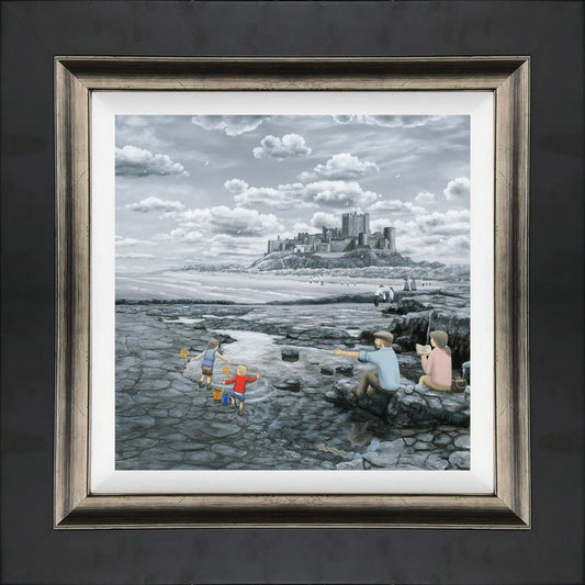 It's Got Me Finger Dad Canvas Signed Limited Edition by Leigh Lambert