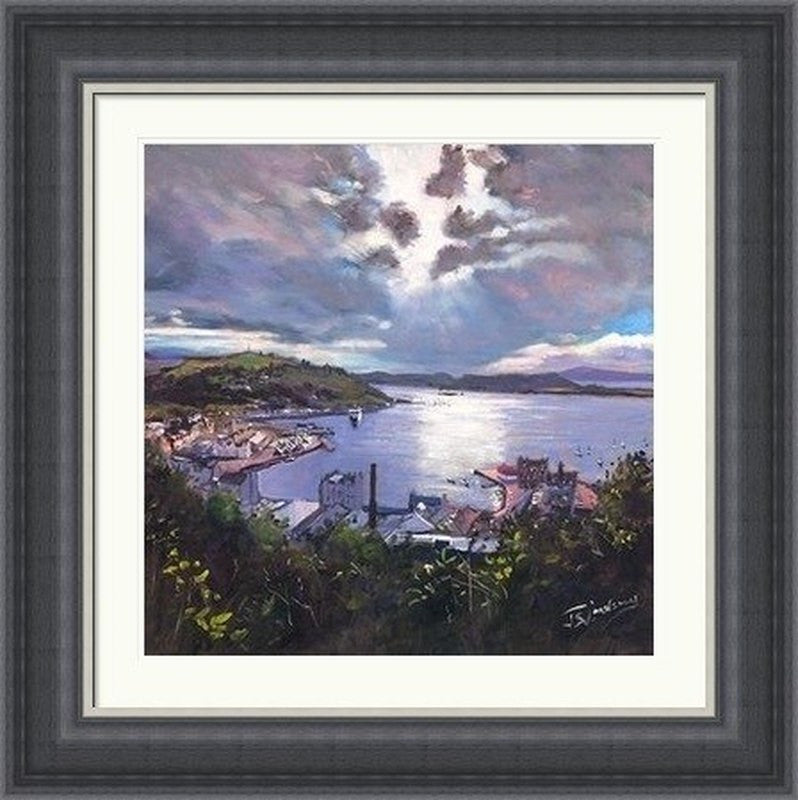 Oban Vista from McCaigs Folly by James Somerville Lindsay
