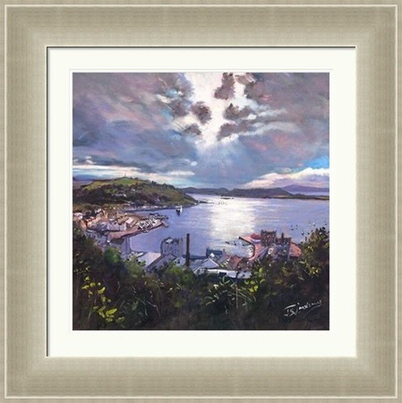 Oban Vista from McCaigs Folly by James Somerville Lindsay