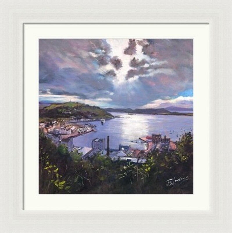 Oban Vista from McCaigs Folly by James Somerville Lindsay