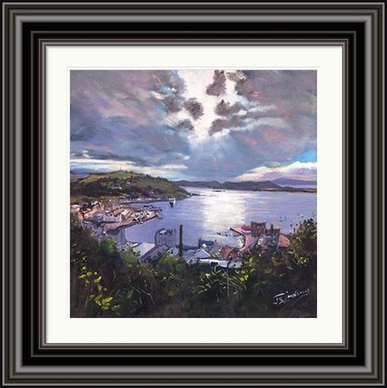 Oban Vista from McCaigs Folly by James Somerville Lindsay