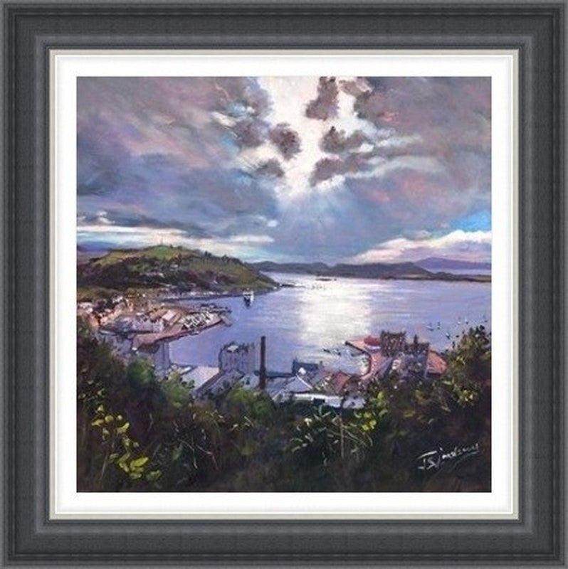 Oban Vista from McCaigs Folly by James Somerville Lindsay