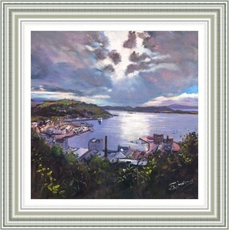 Oban Vista from McCaigs Folly by James Somerville Lindsay