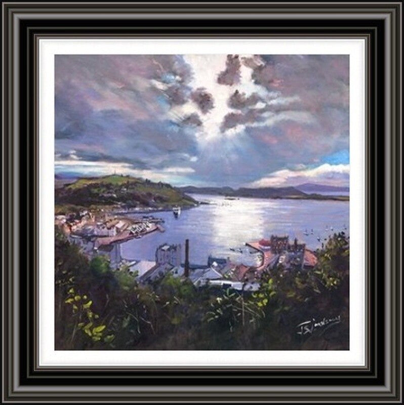 Oban Vista from McCaigs Folly by James Somerville Lindsay