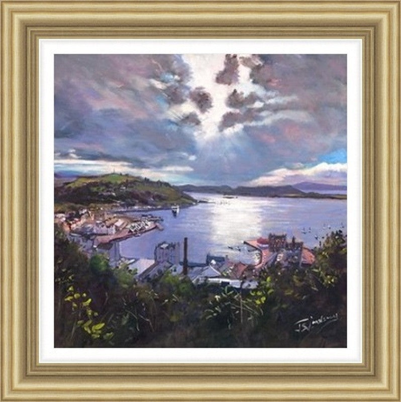 Oban Vista from McCaigs Folly by James Somerville Lindsay