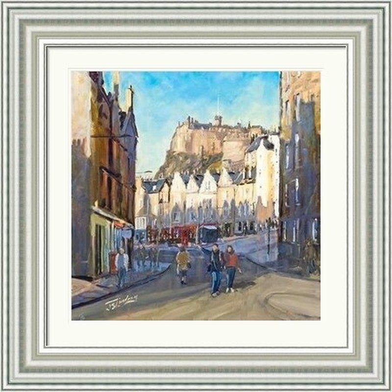 Good Morning, Grassmarket by James Somerville Lindsay