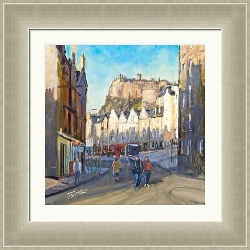 Good Morning, Grassmarket by James Somerville Lindsay