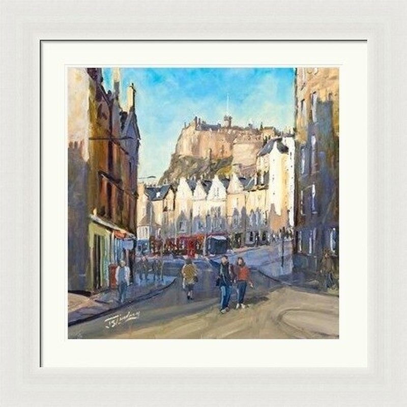 Good Morning, Grassmarket by James Somerville Lindsay