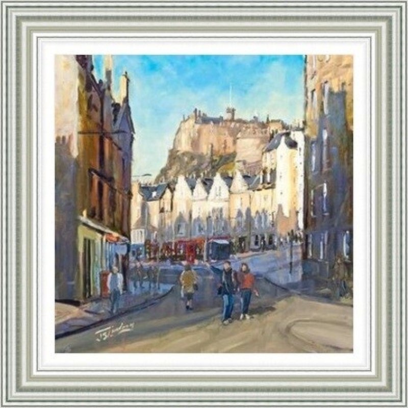 Good Morning, Grassmarket by James Somerville Lindsay