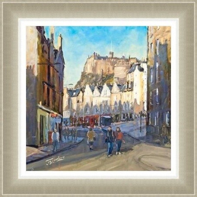 Good Morning, Grassmarket by James Somerville Lindsay