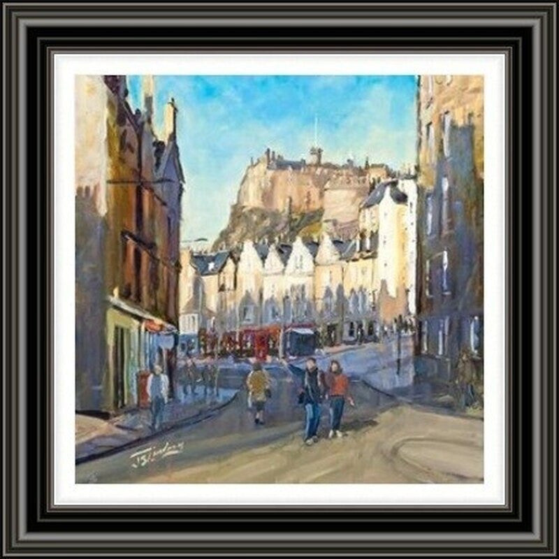 Good Morning, Grassmarket by James Somerville Lindsay