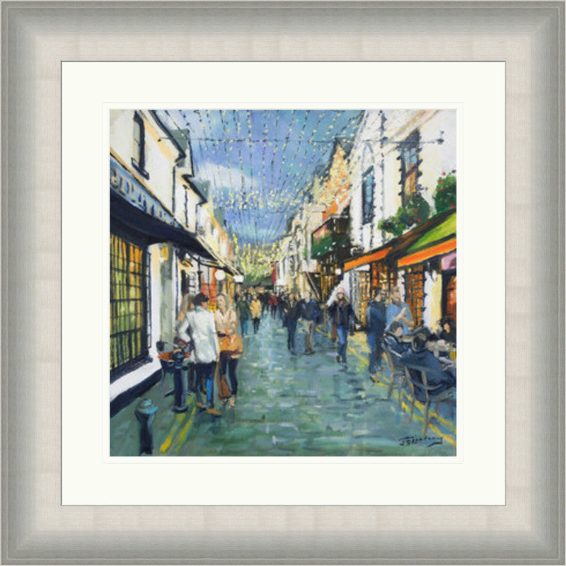 Friday Night Out, Ashton Lane by James Somerville Lindsay