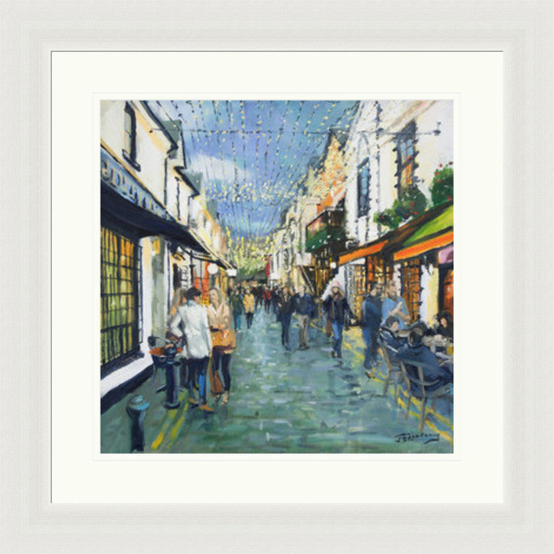 Friday Night Out, Ashton Lane by James Somerville Lindsay