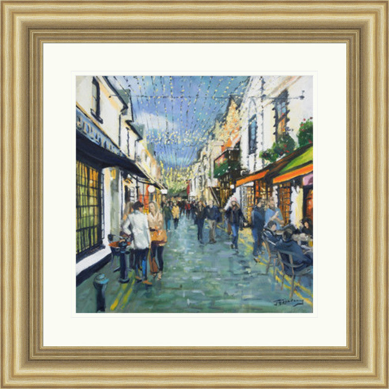 Friday Night Out, Ashton Lane by James Somerville Lindsay