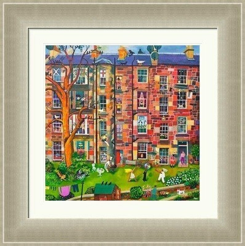 Glasgow Tenements by Rob Hain