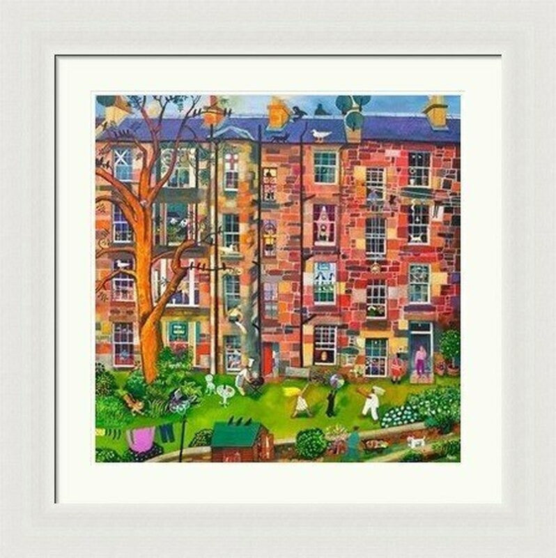 Glasgow Tenements by Rob Hain