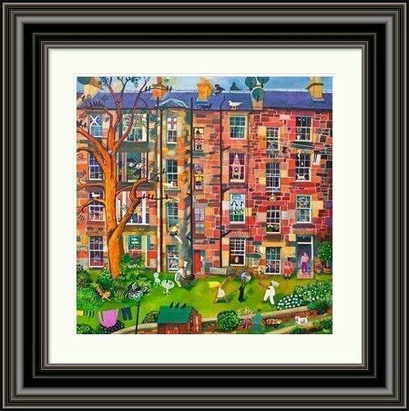 Glasgow Tenements by Rob Hain