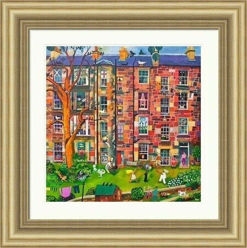 Glasgow Tenements by Rob Hain