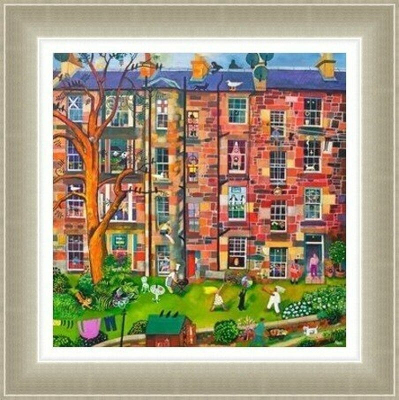 Glasgow Tenements by Rob Hain