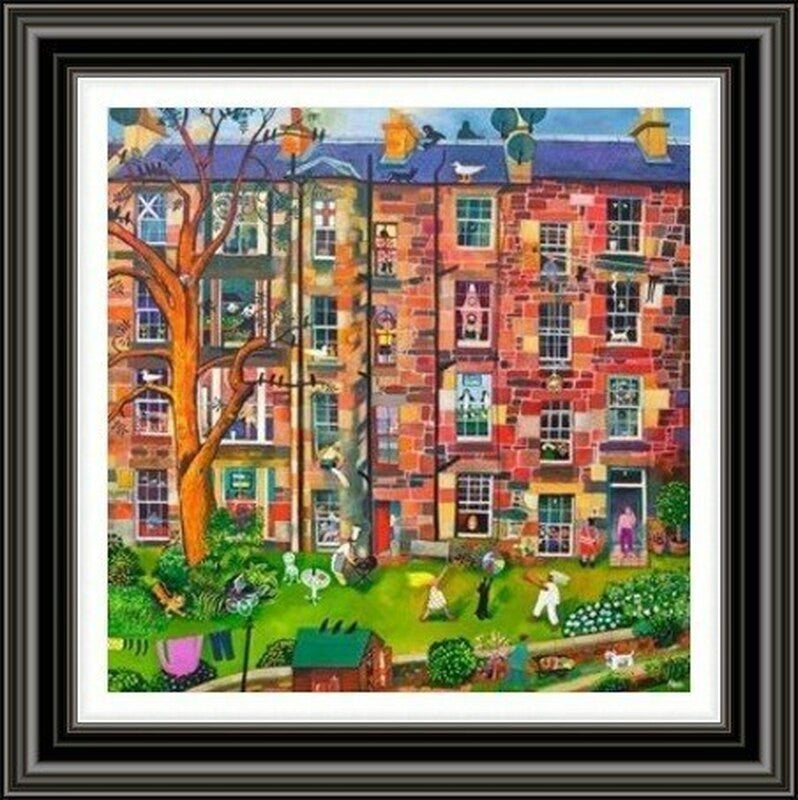 Glasgow Tenements by Rob Hain