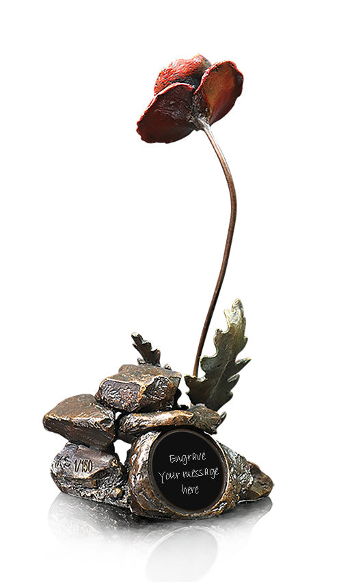 Personalised Poppy by Michael Simpson - Richard Cooper & Company Bronze