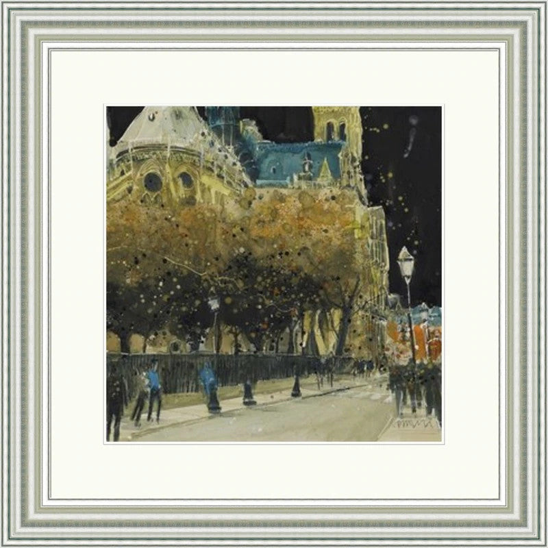 Rue de Cloitre Notre Dame by Susan Brown