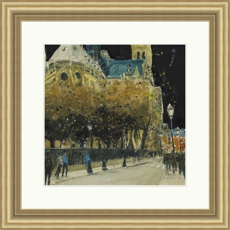 Rue de Cloitre Notre Dame by Susan Brown