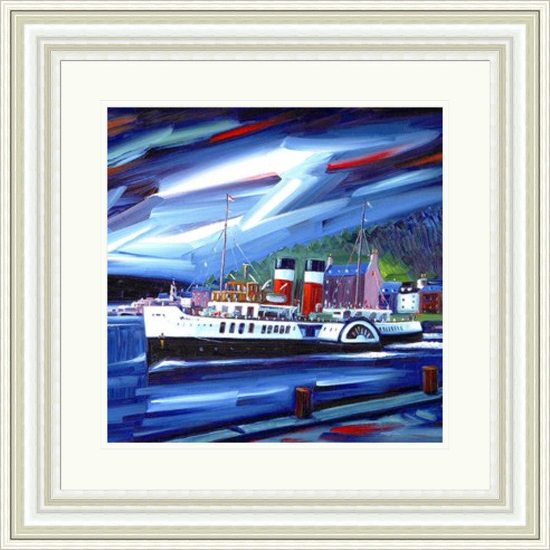The Last Sea Going Paddle Steamer by Raymond Murray