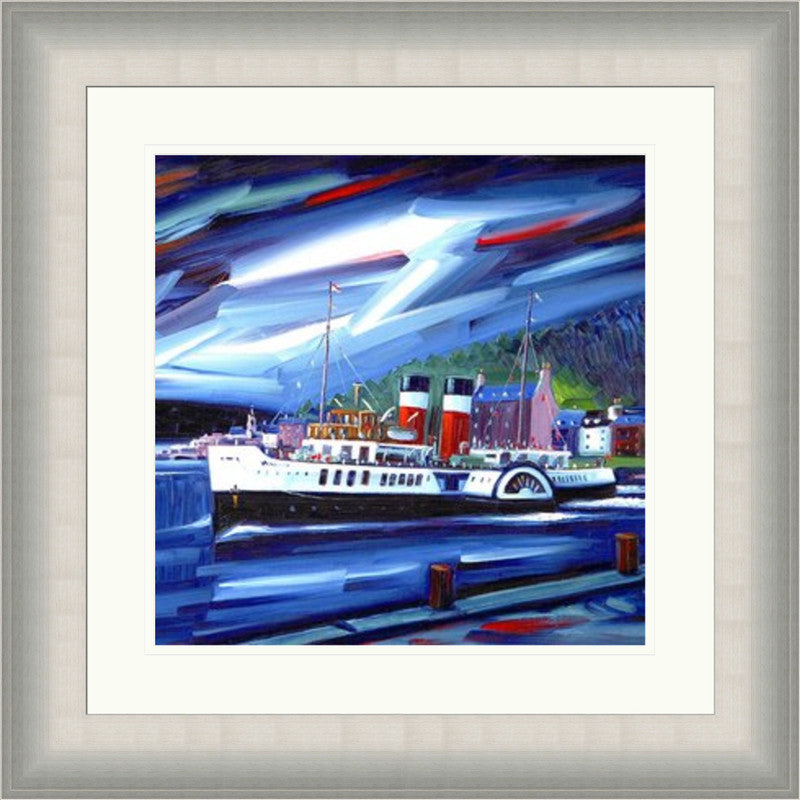 The Last Sea Going Paddle Steamer by Raymond Murray
