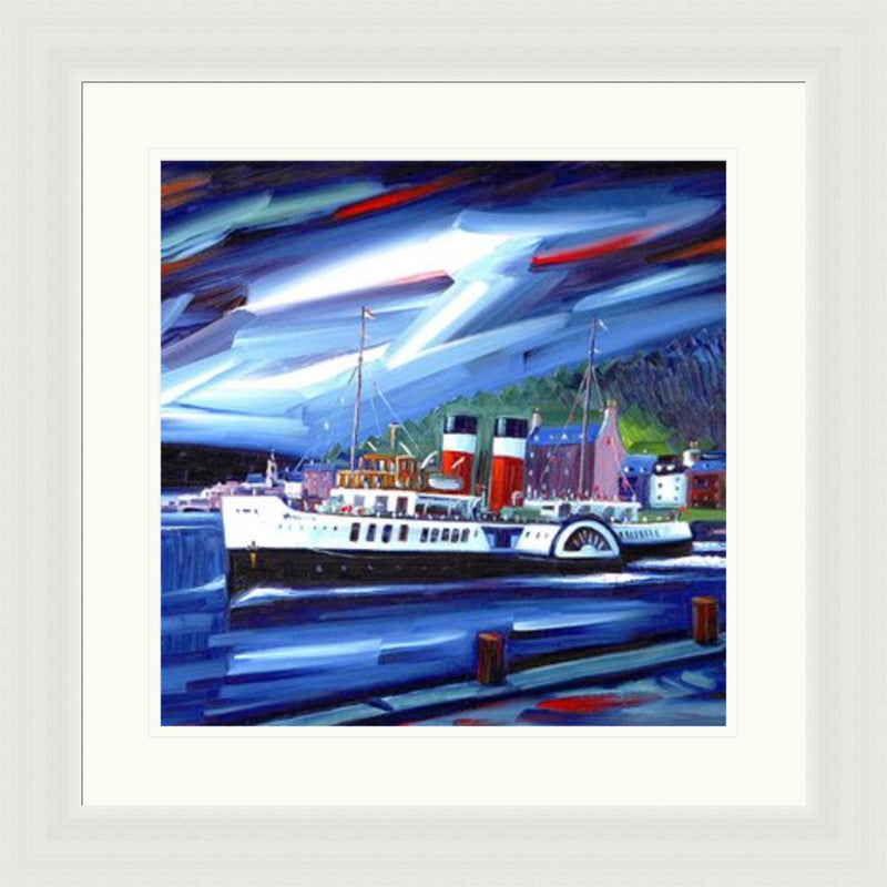 The Last Sea Going Paddle Steamer by Raymond Murray