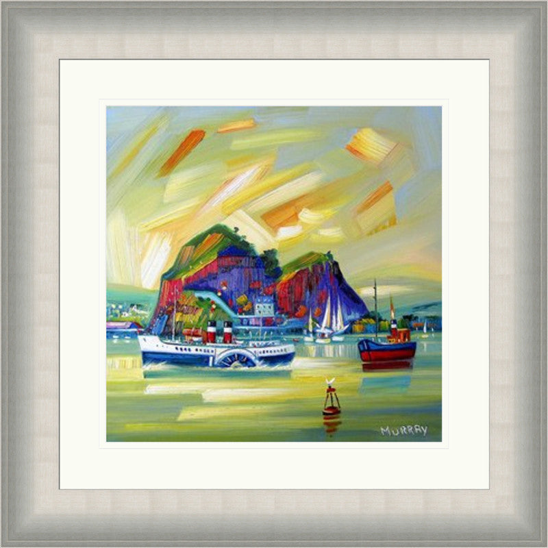 Dumbarton Rock by Raymond Murray