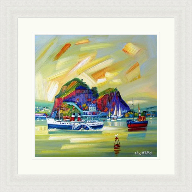 Dumbarton Rock by Raymond Murray