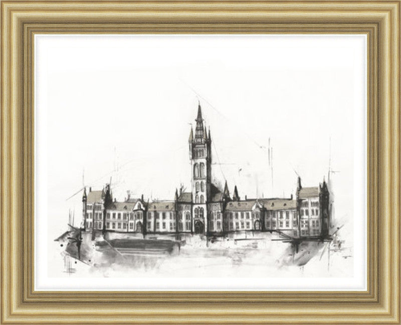 Glasgow University by Liana Moran