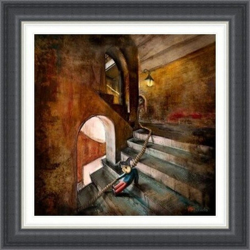 Down the Stairs (Glasgow School of Art) by Matylda Konecka