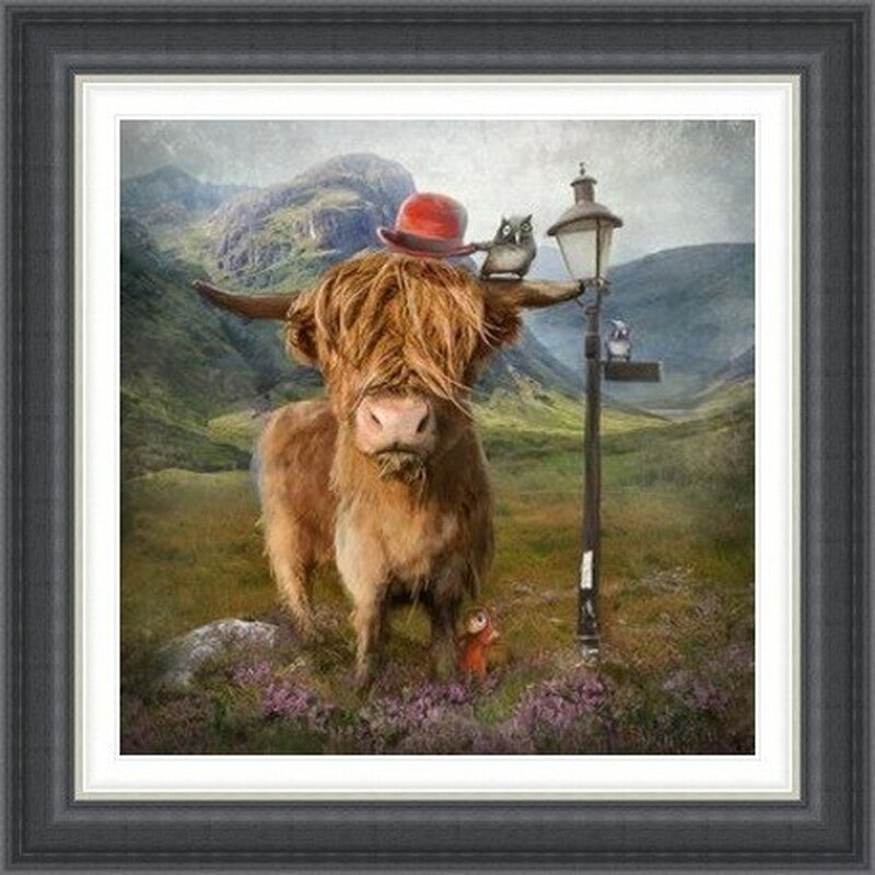 Highland Cow by Matylda Konecka