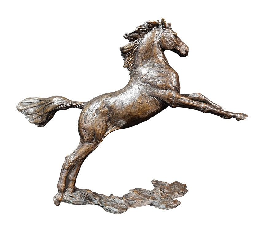 Free Spirit Bronze Horse Figurine by Michael Simpson (Richard Cooper Bronze)