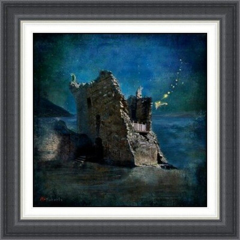 The Castle's Night Time Secret (Urquhart Castle) by Matylda Konecka