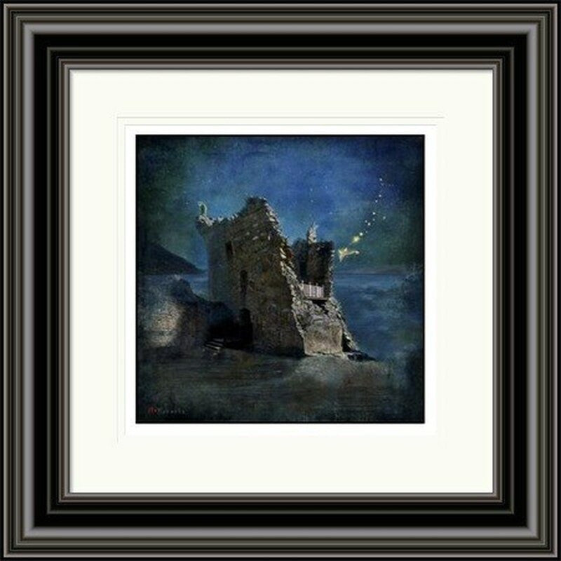 The Castle's Night Time Secret (Urquhart Castle) by Matylda Konecka