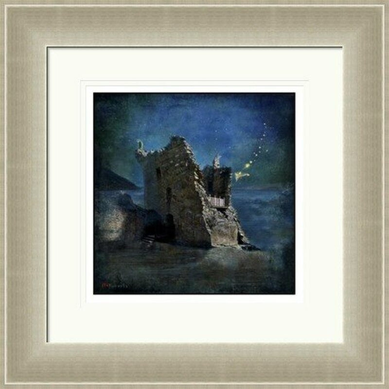 The Castle's Night Time Secret (Urquhart Castle) by Matylda Konecka