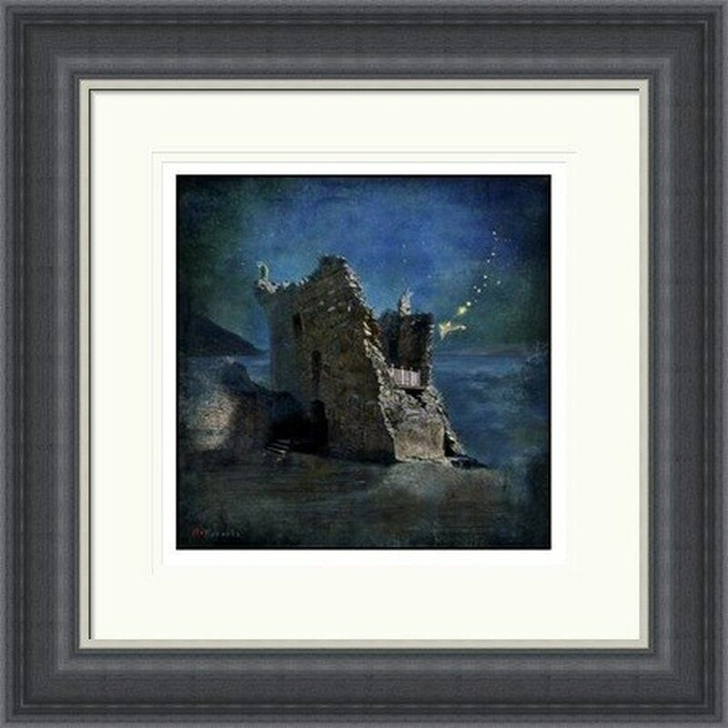 The Castle's Night Time Secret (Urquhart Castle) by Matylda Konecka