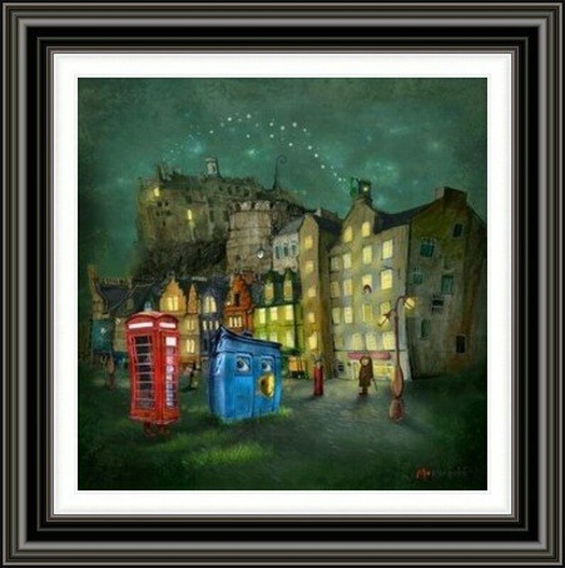 Strange Night, Grassmarket by Matylda Konecka