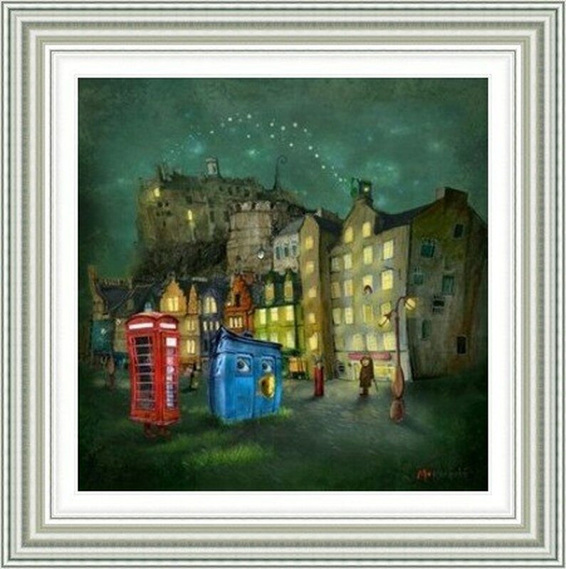 Strange Night, Grassmarket by Matylda Konecka