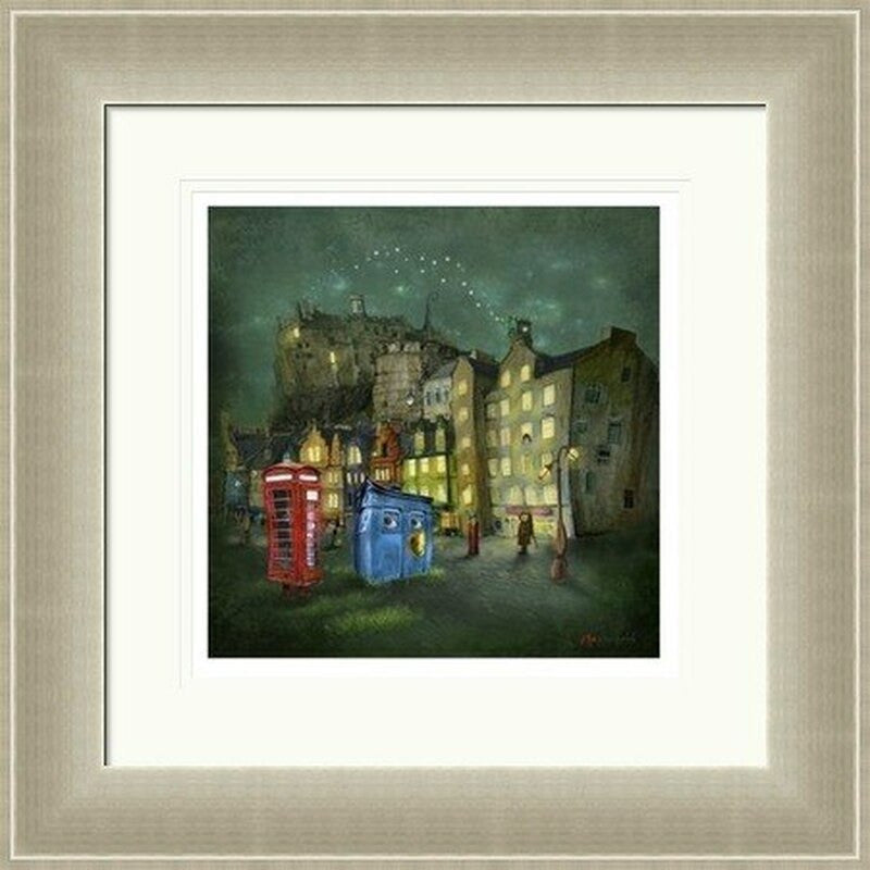 Strange Night, Grassmarket by Matylda Konecka