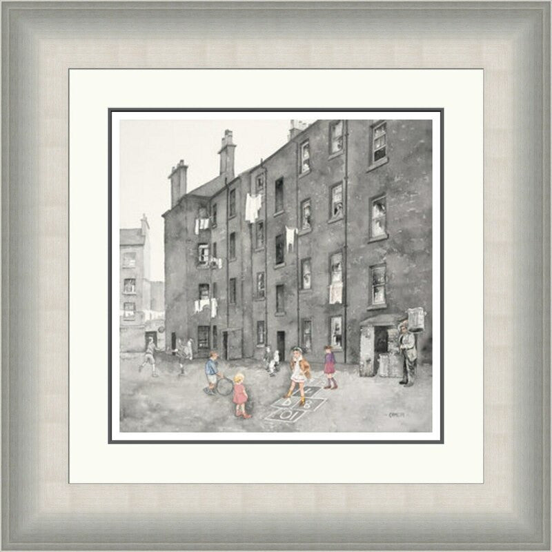 Scottish Memories 2 (The Back Court, Glasgow Tenements)