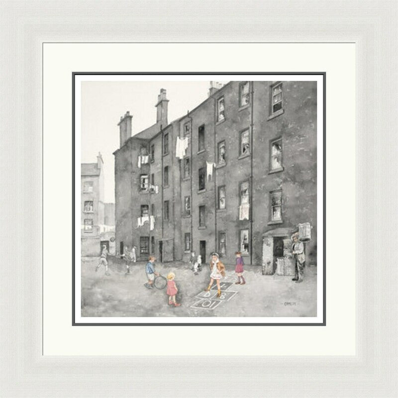 Scottish Memories 2 (The Back Court, Glasgow Tenements)