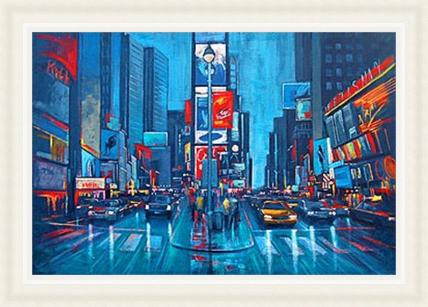New York in Blue by Phil Wilson